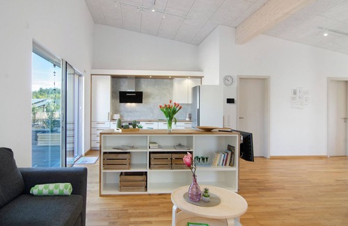 Otterswang Apartamento | Apartamento 'Wohnung Ahorn' con terraza compartida, balcón y Wi-Fi