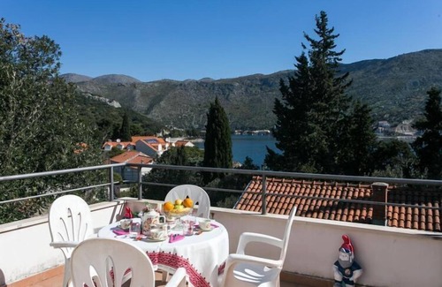Zaton Apartamento | Apartments Tramonto - One Bedroom Apartment with Balcony and Sea View