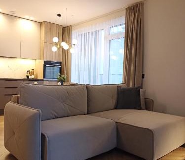 Virsuliskes Apartamento | Apartments with a balcony and an impressive terrace on the roof of the house