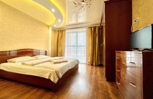 Sukhinovka Apartamento | ApartPoltava ДВОКІМНАТНІ апартаменти, до 6 спальних місць, кутова ванна, КОРПУСНИЙ ПАРК, документи для відрядження