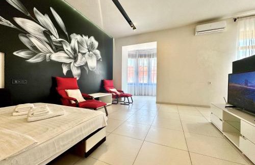 Podil Apartamento | ApartPoltava Дизайнерська студія в ЕЛІТНІЙ новобудові розкішна ВАННА, Сонячний парк