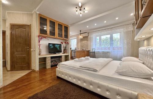 Podil Apartamento | ApartPoltava Стильна квартира біля Білої Альтанки, серце Полтави