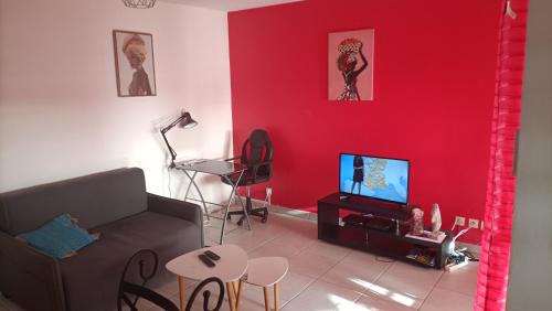 Pointe de la verdure Apartamento | Appart élégant - Wifi, Parking & Plage à pied, Proche du centre-ville du Gosier