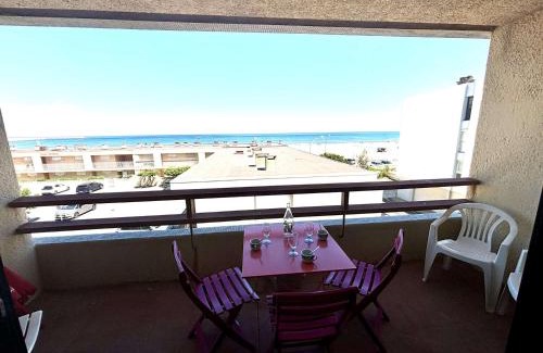 Port-la-Nouvelle Apartamento | Appart 2 pièces à 50m plage avec balcon et parking, 6 couchages - FR-1-229C-99