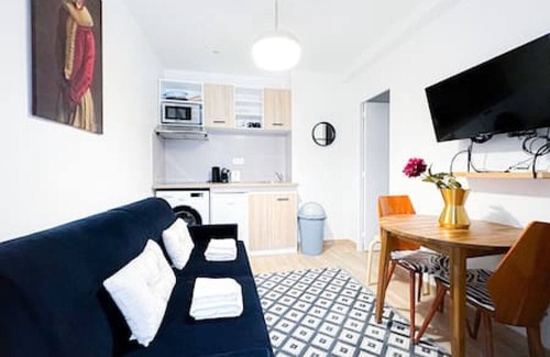 Arts-et-Metiers Apartamento | Appart 4pers#1 Bedroom#république#paris 3