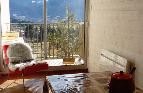 La Llagonne Apartamento | Appart 50m² / para 6 personas en La llagonne / vista panorámica a la montaña