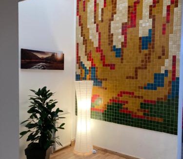 Pamiers Apartamento | Appart Aux deux Colombes avec Balcon et Garage