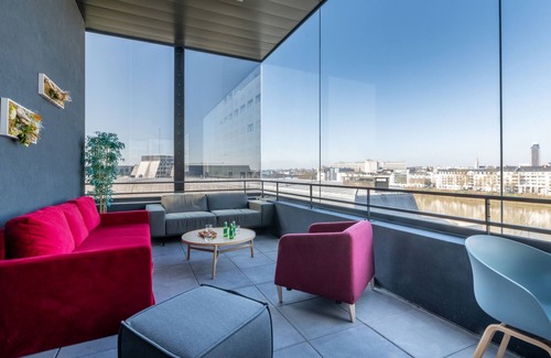 Ile de Nantes Palais des Congres Apartamento | Appart’hôtel Odalys City - Nantes Cité des congrès