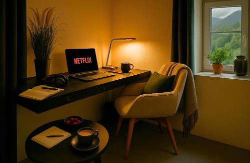Tullins Apartamento | Appart'hôtel Premium Le Roitelet - Parking privé & Check-in Autonome