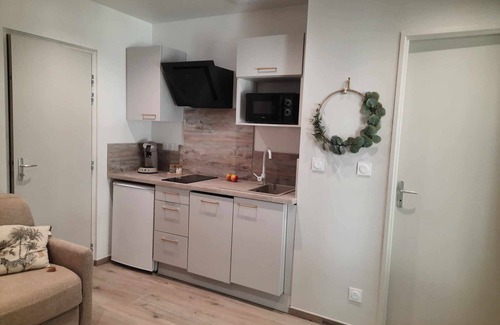 Tulette Apartamento | Studio n°3-Estudio-De Lujo-Habitación con desagüe-Balcón