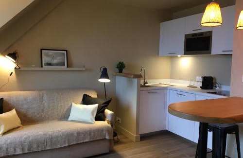 Saint-Guenole Apartamento | APPART-STUDIOS VUE MER PANORAMIQUE ST GUENOLE Côté Mer