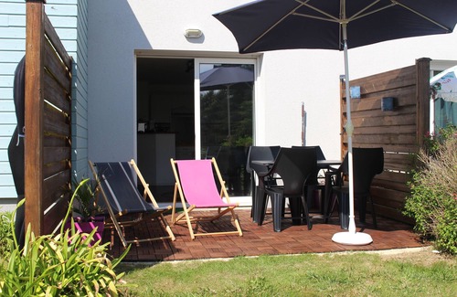 Saint-Cast-le-Guildo Apartamento | Appart T2 Ensoleillé, Calme Proche de la Mer, Wifi