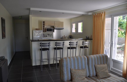 Boulouris-sur-Mer Apartamento | Apartamento T2, 45m2, nido de amor verde, piscina, mar