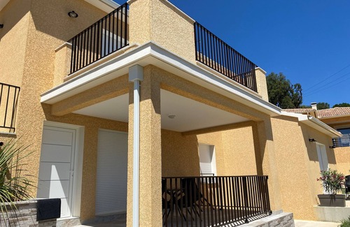 Bastia Apartamento | Appart T3 -01(étage1) en campagne, piscine, confort, (1GL/2Plits)