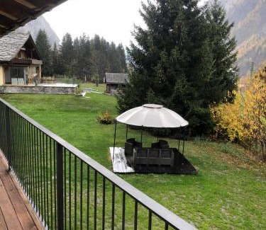 Entreves Apartamento | Appartamenti vista Monte Bianco Courmayeur-Entrèves