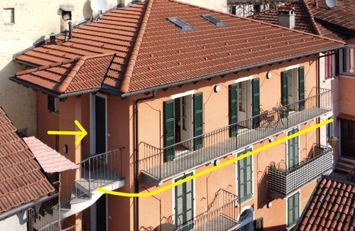 Cannero Riviera Apartamento | Appartamento Isolino dei Fiori