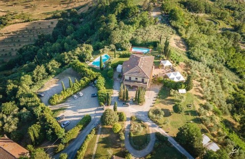 Celle sul Rigo Apartamento | Appartamento in agriturismo Il Poggio