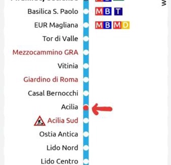 Zona XXXII Acilia Nord Apartamento | Appartamento in Villino a 3 minuti dalla Metro