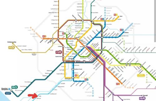 Zona XXXII Acilia Nord Apartamento | Appartamento in Villino a 3 minuti dalla Metro