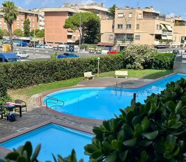 Quartiere XXXIII Lido di Ostia Ponente Apartamento | Appartamento piscina&mare