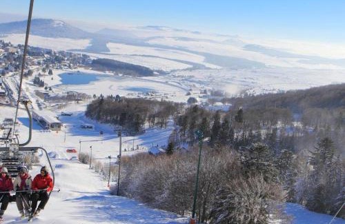 Besse-et-Saint-Anastaise Apartamento | Appartement skis aux pieds, F2+Cabine au 20ème étage - FR-1-814-25