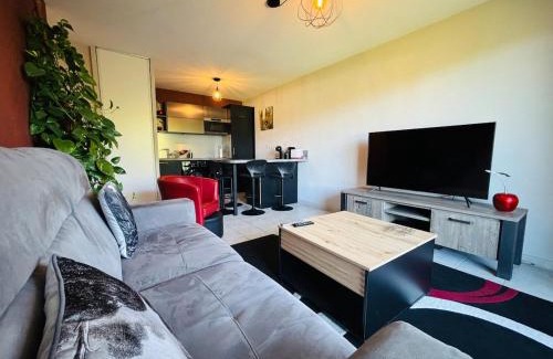 La Riviere-Saint-Sauveur Apartamento | appartement en résidence privée avec piscine