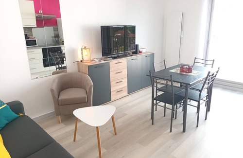 Saint-Palais-sur-Mer Apartamento | Appartement Le Grain de Sable - Centre Ville à 250 Mètres de la Plage