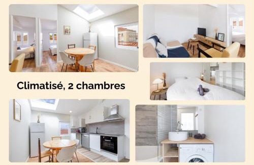 Villefranche-sur-Saone Apartamento | Appartement climatisé 2 chambres