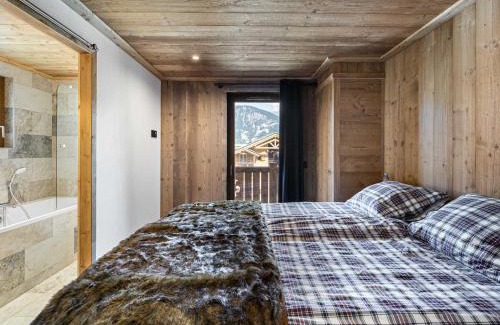 Le Praz Apartamento | Appartement élégant près des pistes, parking inclus, idéal pour familles – Courchevel Le Praz - FR-1-568-5