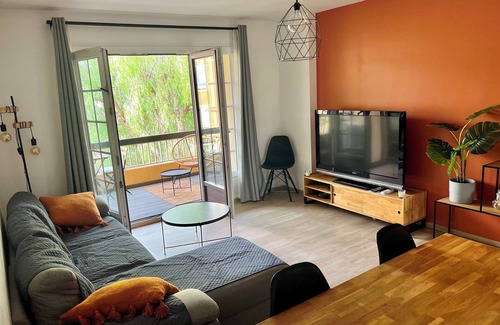 Sanary-sur-Mer Apartamento | Appartement, 1 chambre, Clim, Wifi