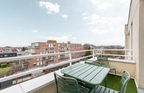 Marcq-en-Baroeul Apartamento | Appartement 2 chambres avec parking et balcon