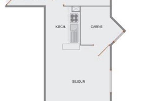 Le Grand-Bornand Apartamento | Appartement 2 Pièces Cabine avec Balcon Sud - Proche Pistes et Commerces - FR-1-241-188