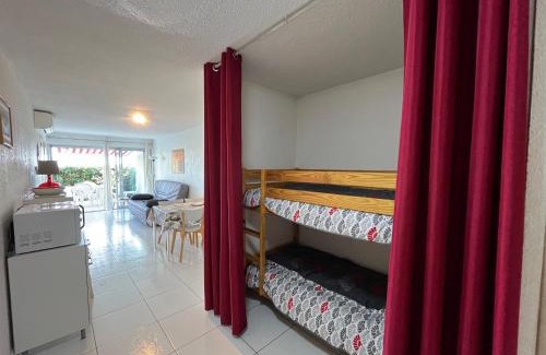 Sete Apartamento | Appartement 2P cabine, face plage, clim, parking privatif - FR-1-338-609