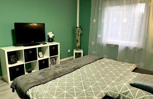 Thiede Apartamento | Appartement 3 - geräumige Wohnung mit eigener Küche, Bad und Gartenblick