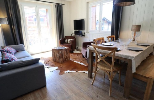 Les Gets Apartamento | Appartement 3 pièces cosy centre des Gets, proche télécabine, Wi-Fi - FR-1-623-311