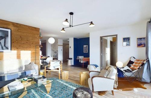 La Rosiere Apartamento | Appartement 5 pièces pour 8-10 pers, parking, proche pistes et commerces - FR-1-398-670