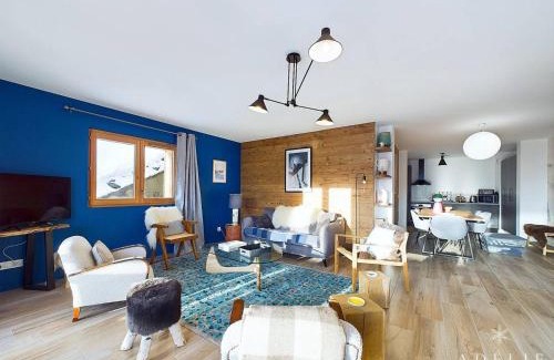 La Rosiere Apartamento | Appartement 5 pièces pour 8-10 pers, parking, proche pistes et commerces - FR-1-398-670