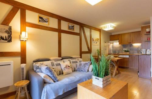 Saint-Lary-Soulan Apartamento | Appartement 6 pers avec piscine, sauna et terrasse - Saint-Lary-Soulan centre - FR-1-296-498