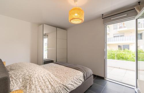 Sainte-Marguerite Apartamento | Appartement 70 m2 climatisé avec balcon et parking