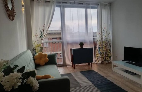 Aubervilliers Apartamento | Appartement aux Portes de Paris, Métro 12