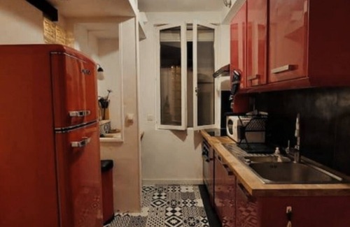 11th Arrondissement Apartamento | Appartement Avec Cour et Salle de Projection au Coeur de Ménilmontant