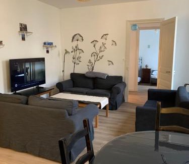 Loures-Barousse Apartamento | Appartement avec jardin