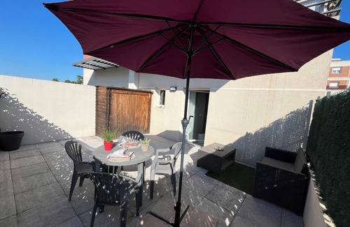 Croix-d'Argent Apartamento | Appartement Belle Terrasse à Montpellier