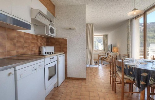 Saint-Chaffrey Apartamento | Appartement cabine 6 pers avec balcons, proche pistes - Serre-Chevalier, Chantemerle - FR-1-330E-28