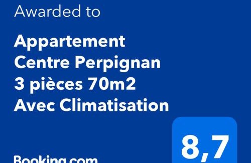 Saint-Martin Apartamento | Appartement Centre Perpignan 3 pièces 70m2 Avec Climatisation