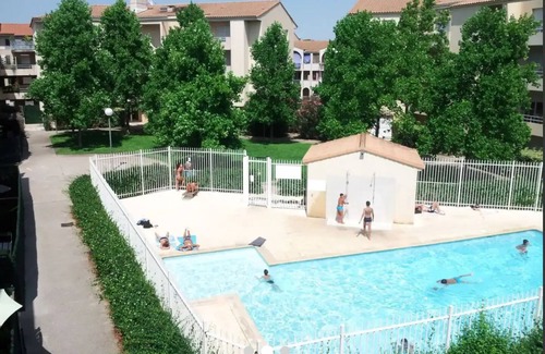 Croix-d'Argent Apartamento | Appartement Chaleureux Avec Grande Terrasse Dans Résidence Avec Piscine