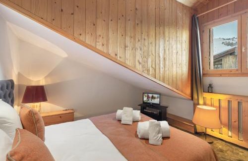 Courchevel Apartamento | Appartement charmant avec sauna et balcons à Courchevel 1850, proche pistes, pour 4 personnes - FR-1-564-94