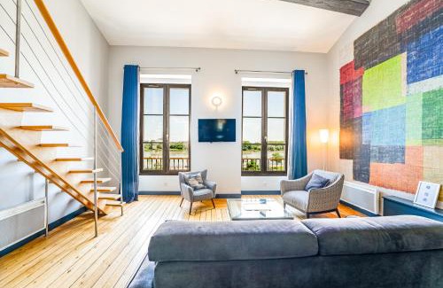 Grand Parc-Paul Doumer Apartamento | Appartement Climatisé 3 Chambres Vue Garonne