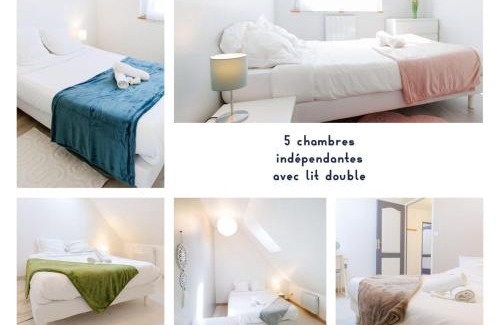 Old Town Apartamento | Appartement complet équipé Idéal groupe PRO/famille * 10 pers * 5 chb * Mon Groom