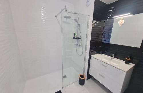 Saint-Pierre - Rene II - Bonsecours Apartamento | Appartement contemporain 3 chambres avec vue sur canal, parking et internet à Nancy - FR-1-584-343